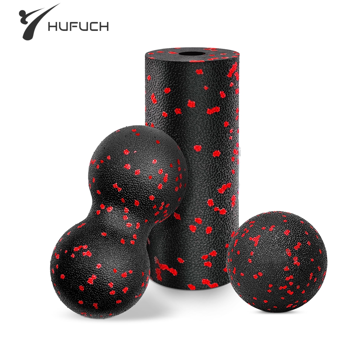 Muscle Roller Stick - Hollow Yoga Roller Massage Peanut Ball
