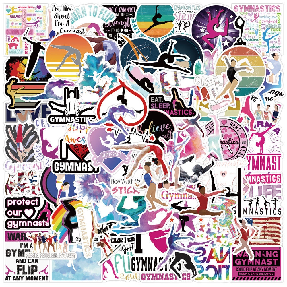 Blister Plaster Sport - 10/30/50/100pcs Sports Gymnastics Stickers Waterproof Graffiti