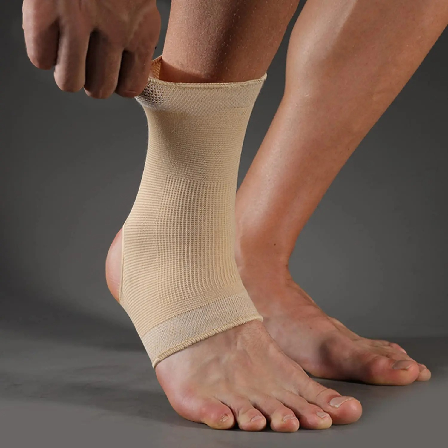Running Gear For - 1pc Skin Color Sports Ankle Support