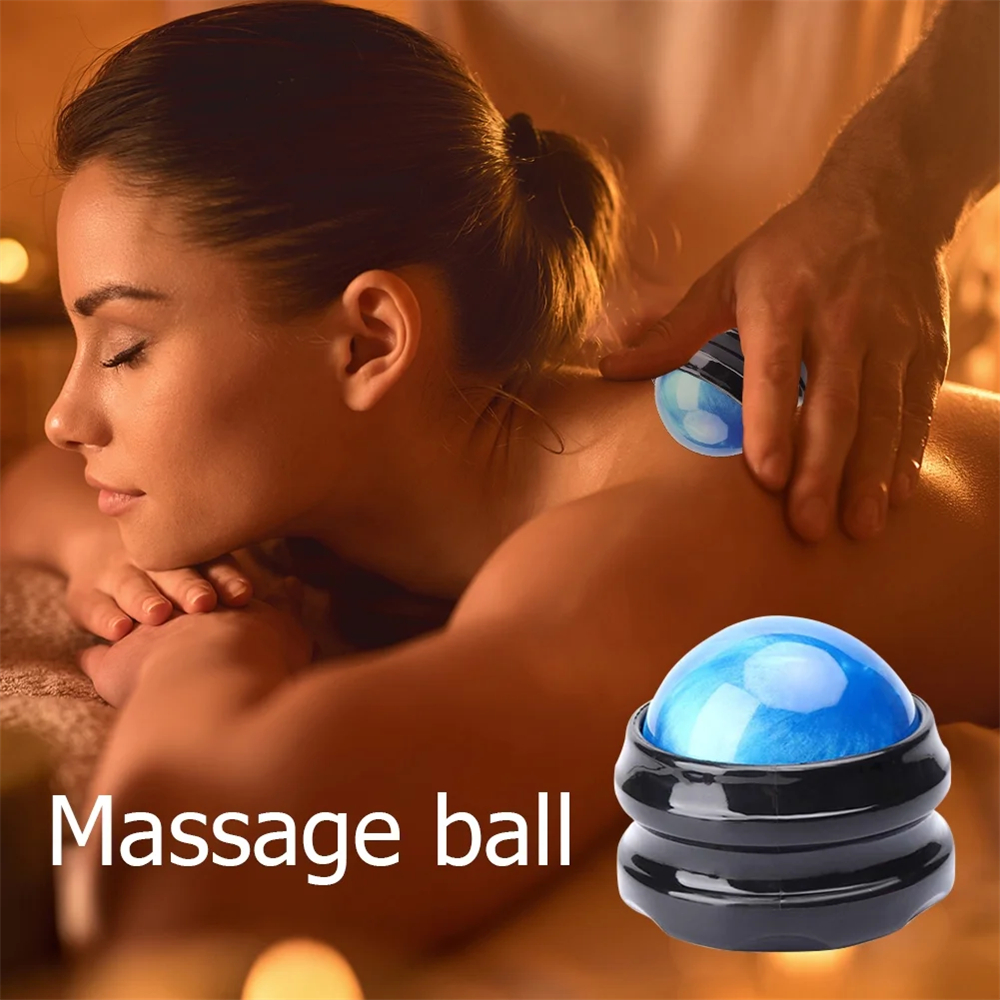 Muscle Roller Stick - Manual Massage Balls, Roller Back Massager