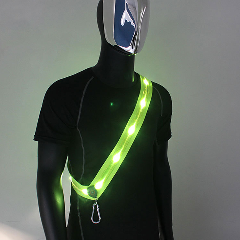 LED Running Belt Rechargeable  - مراجعة Running Gear For وسعره