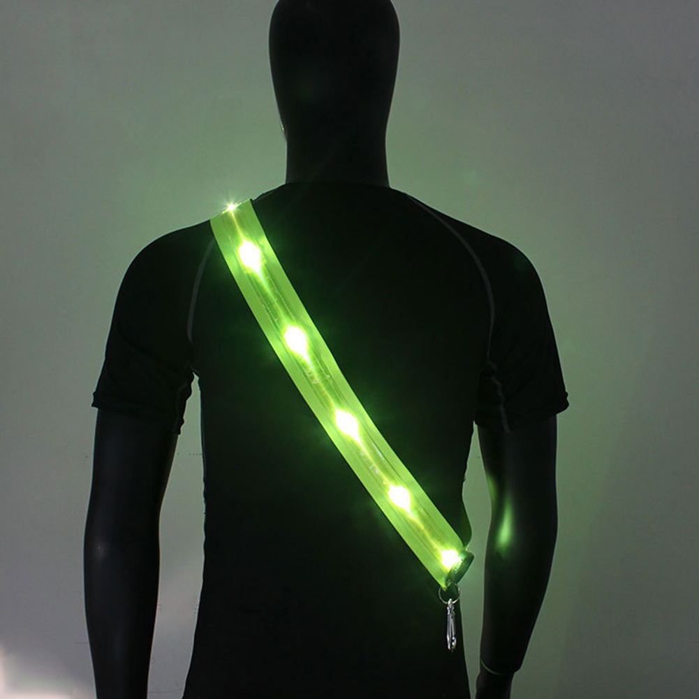 LED Running Belt Rechargeable  - مراجعة Running Gear For وسعره