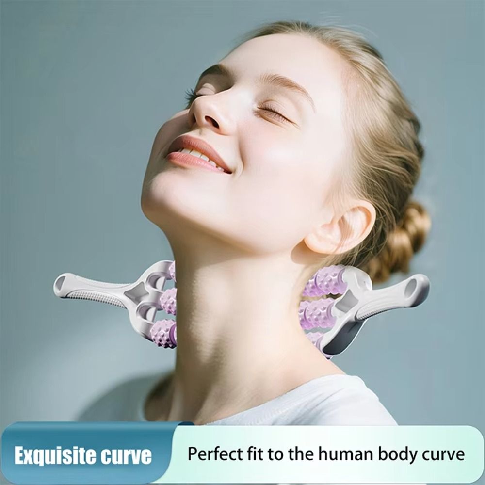 New Three-row Yoga Massage Sti - مراجعة Muscle Roller Stick وسعره