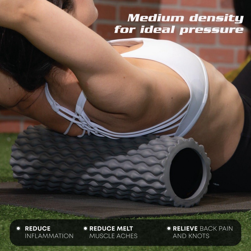Textured Foam Rollers for Musc - مراجعة Muscle Roller Stick وسعره