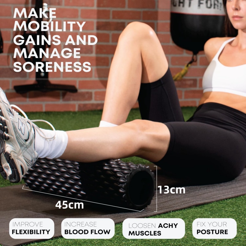 Textured Foam Rollers for Musc - مراجعة Muscle Roller Stick وسعره