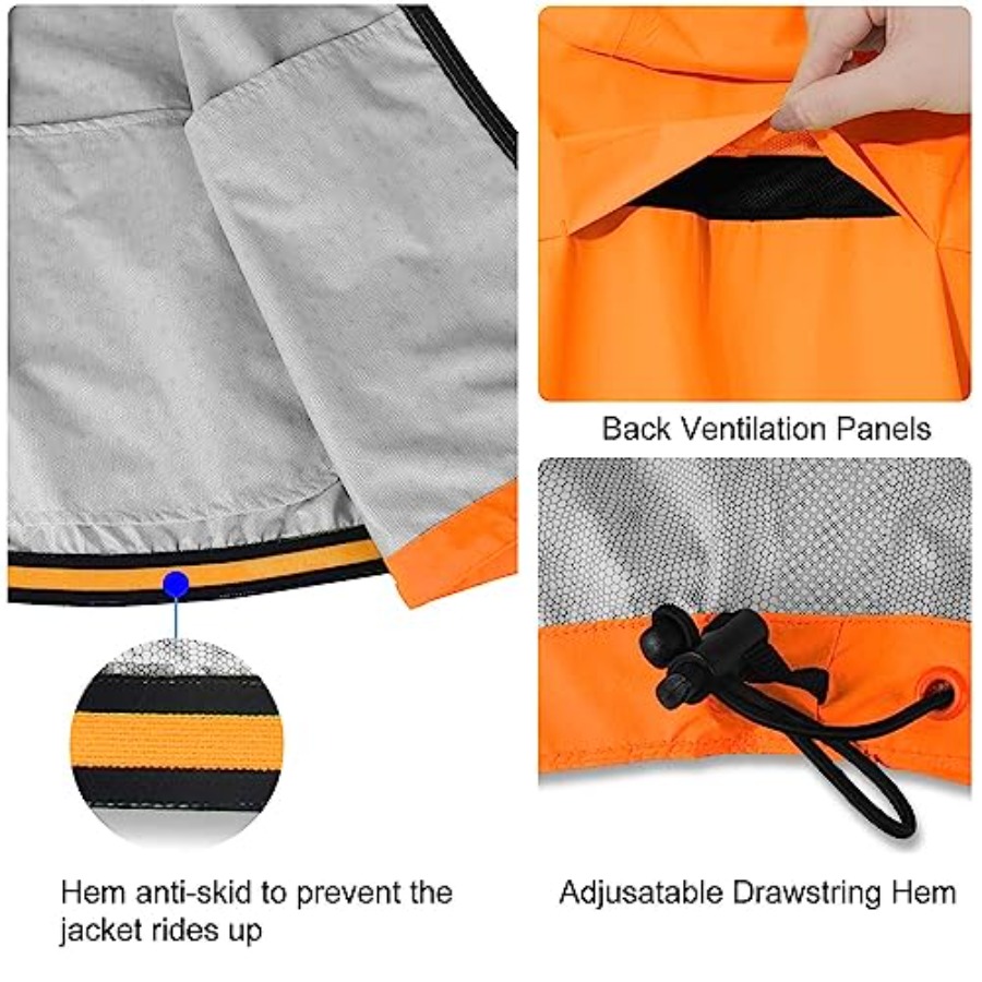 Men's Rain Jacket Waterproof W - مراجعة Running Gear For Rain وسعره
