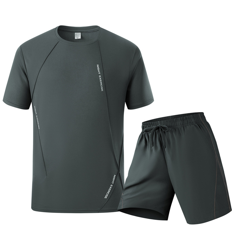 Men's Summer Sports Set Quick  - مراجعة Running Gear For Men وسعره