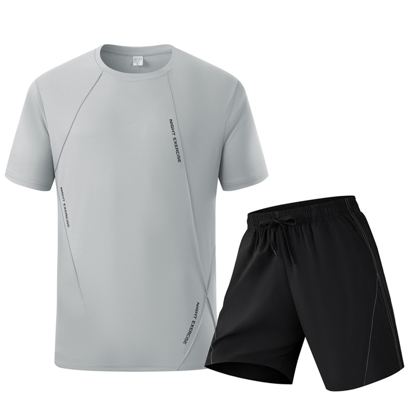 Men's Summer Sports Set Quick  - مراجعة Running Gear For Men وسعره