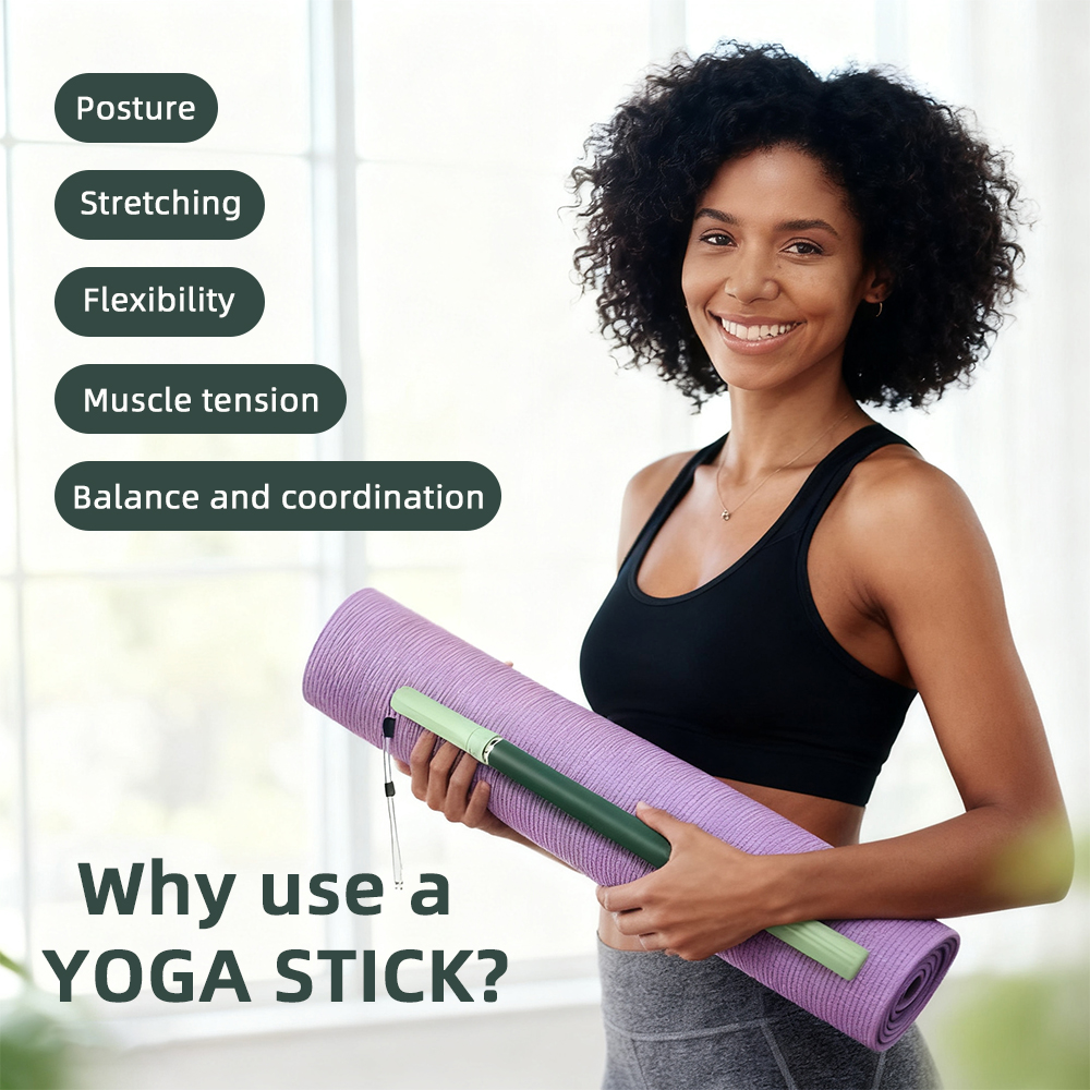 Yoga Fascia Stick Ergonomic Mu - مراجعة Muscle Roller Stick وسعره