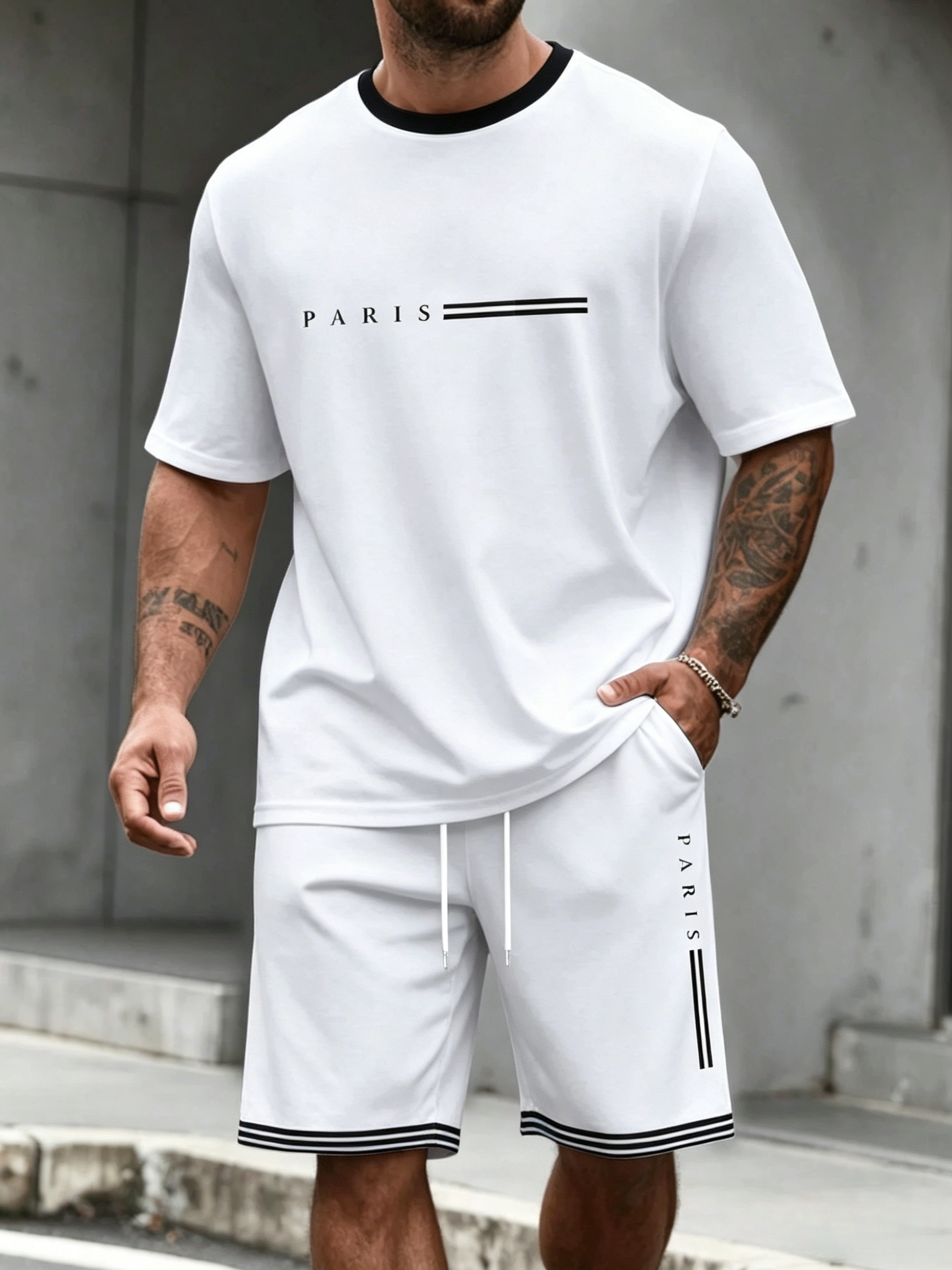 Men's Tracksuit 2 Piece ​O-nec - مراجعة Running Gear For Men وسعره