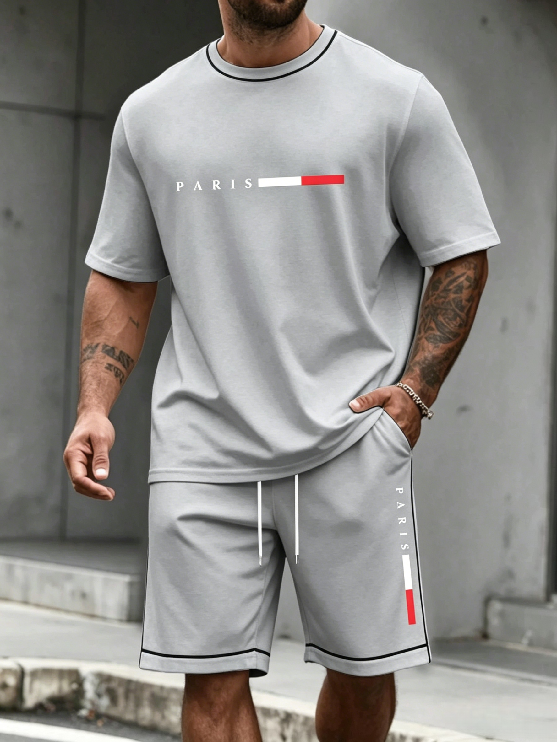 Men's Tracksuit 2 Piece ​O-nec - مراجعة Running Gear For Men وسعره