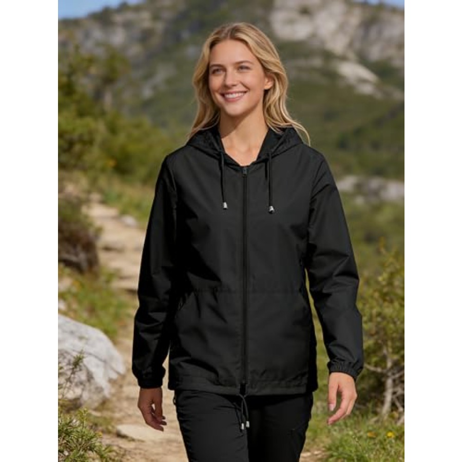 Womens Rain Jacket Lightweight - مراجعة Running Gear For Rain وسعره