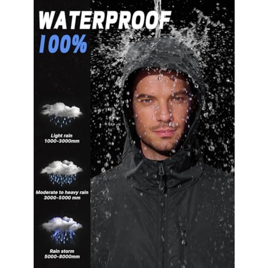 UIQUR Men's Cycling Jacket Rai - مراجعة Running Gear For Rain وسعره