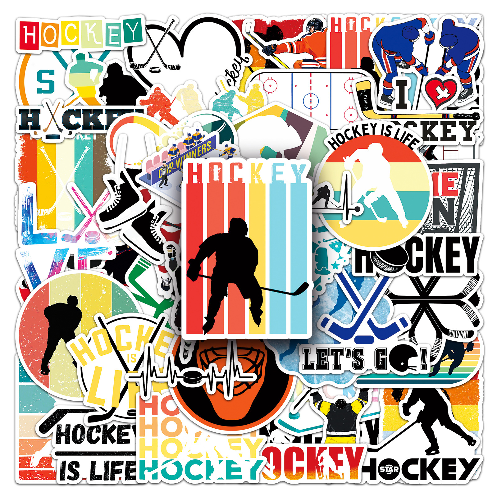 10/30/50Pcs Ice Hockey Sports  - مراجعة Blister Plaster Sport وسعره