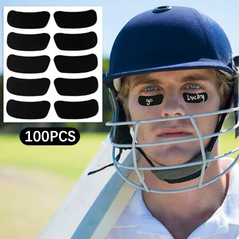 100PCS Baseball Eye Black Stic - مراجعة Blister Plaster Sport وسعره