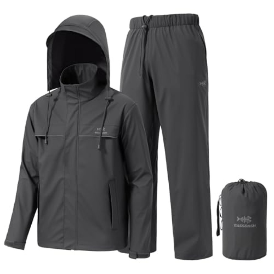 Men's Rain Suit Waterproof Bre - مراجعة Running Gear For Rain وسعره