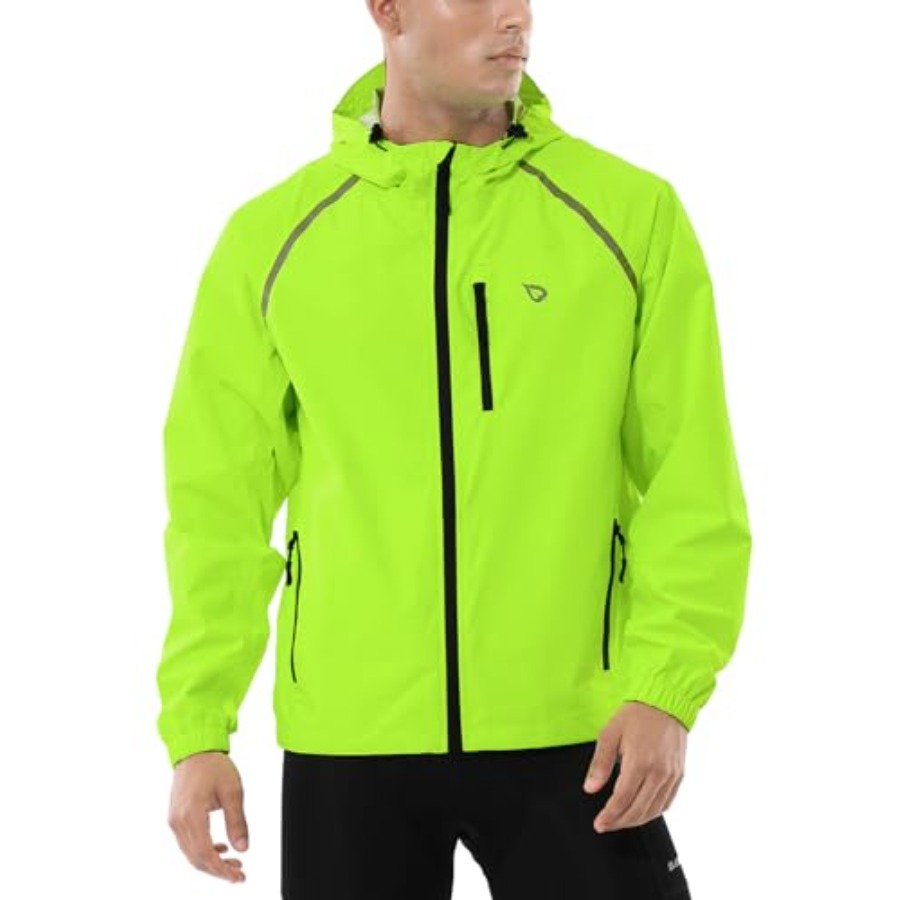 Men's Rain Jacket Waterproof W - مراجعة Running Gear For Rain وسعره