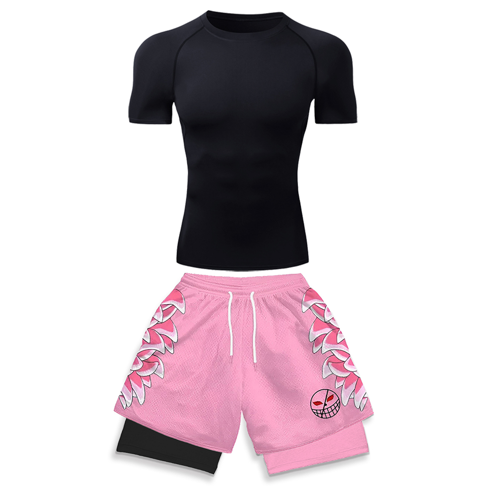 High Elasticity Workout Gear f - مراجعة Running Gear For Men وسعره