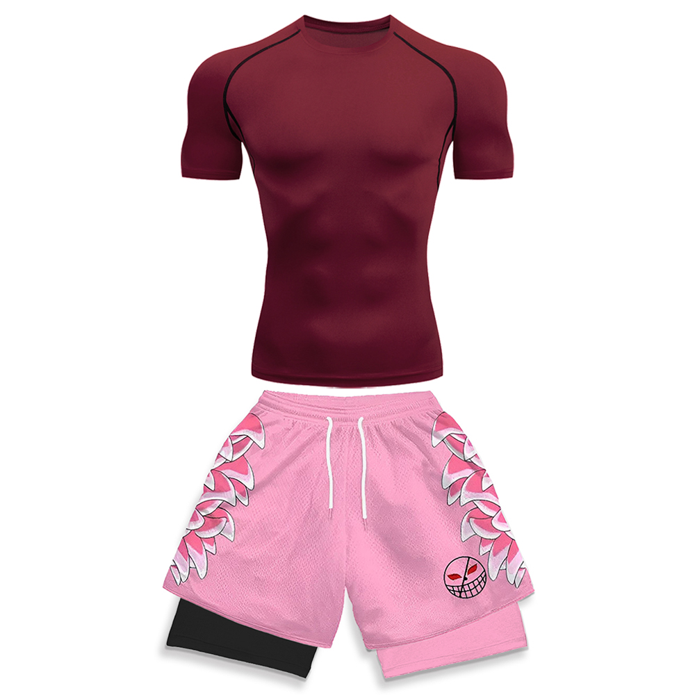 High Elasticity Workout Gear f - مراجعة Running Gear For Men وسعره