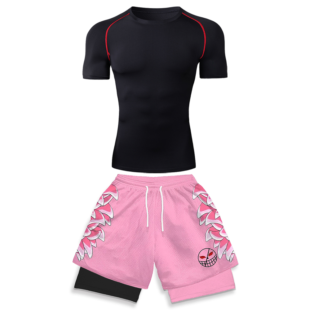 High Elasticity Workout Gear f - مراجعة Running Gear For Men وسعره