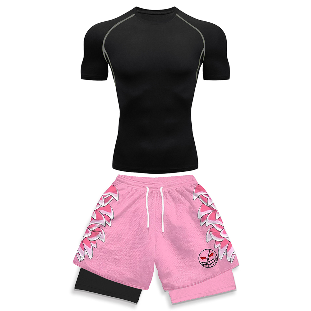 High Elasticity Workout Gear f - مراجعة Running Gear For Men وسعره