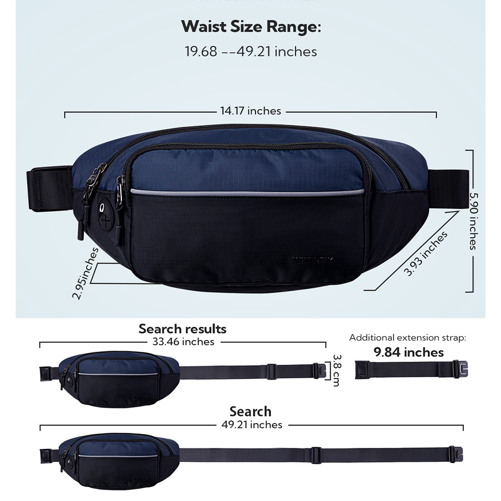 WATERFLY Fanny Pack Waist Bag  - مراجعة Running Gear For وسعره