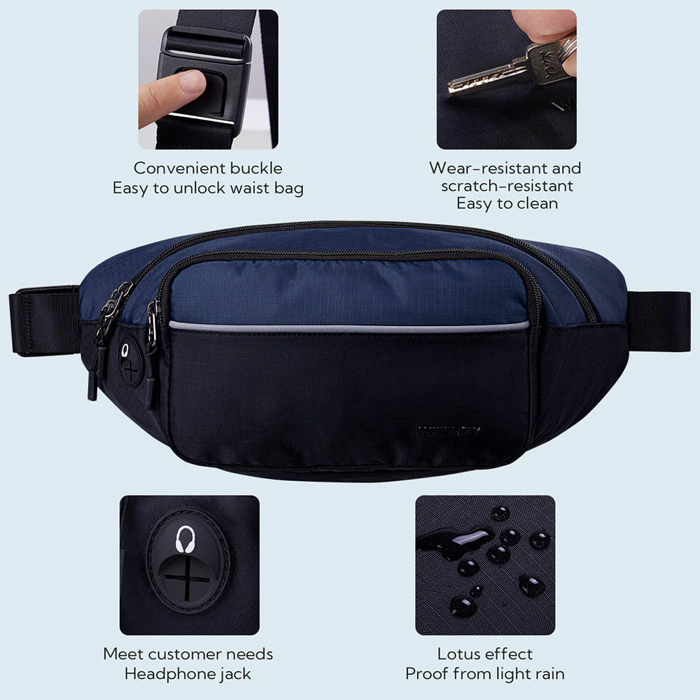 WATERFLY Fanny Pack Waist Bag  - مراجعة Running Gear For وسعره