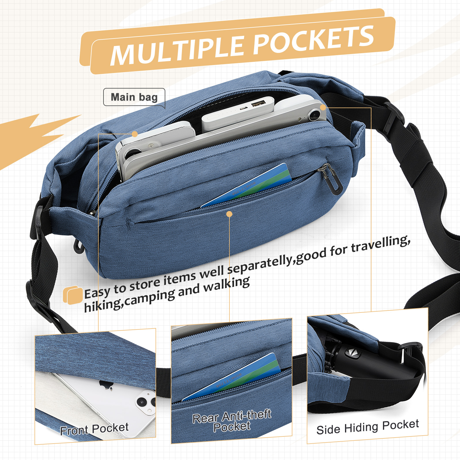 Fashionable Trendy Crossbody B - مراجعة Running Gear For وسعره