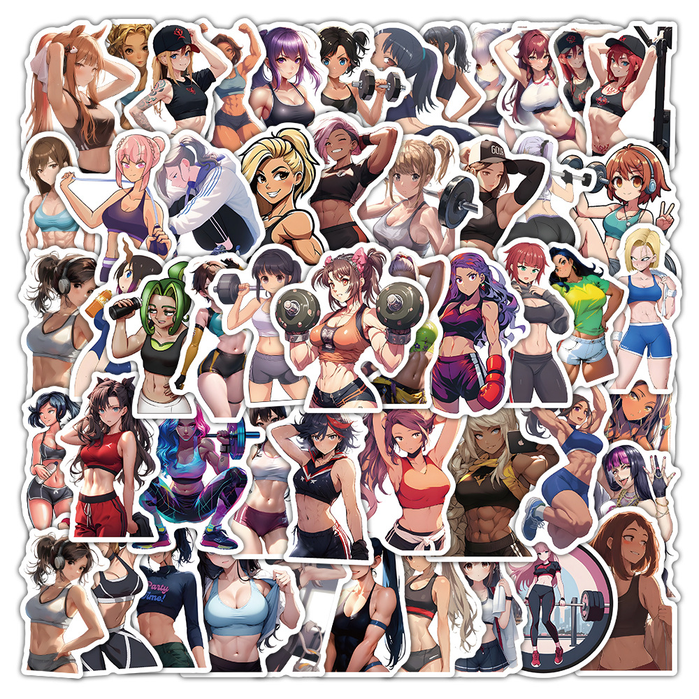 54PCS Sports Girl Stickers For - مراجعة Blister Plaster Sport وسعره