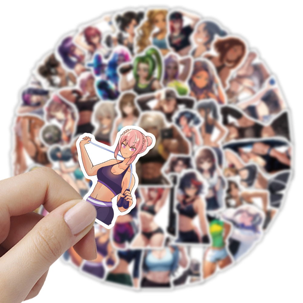 54PCS Sports Girl Stickers For - مراجعة Blister Plaster Sport وسعره