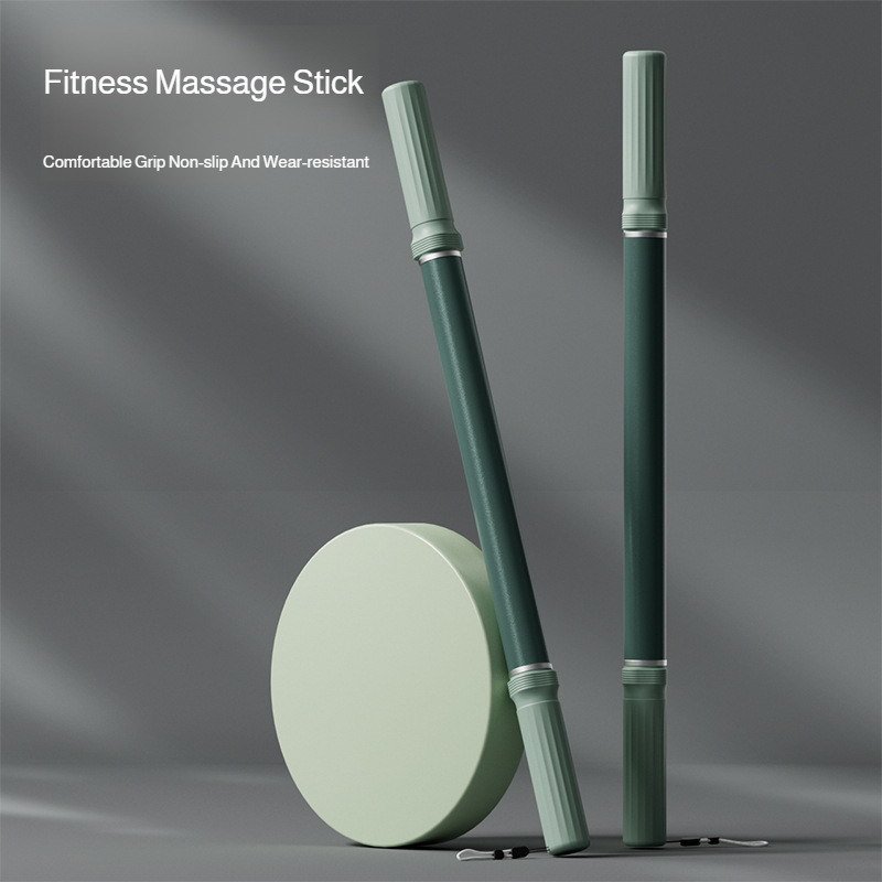 Yoga leg fascia massage roller - مراجعة Muscle Roller Stick وسعره