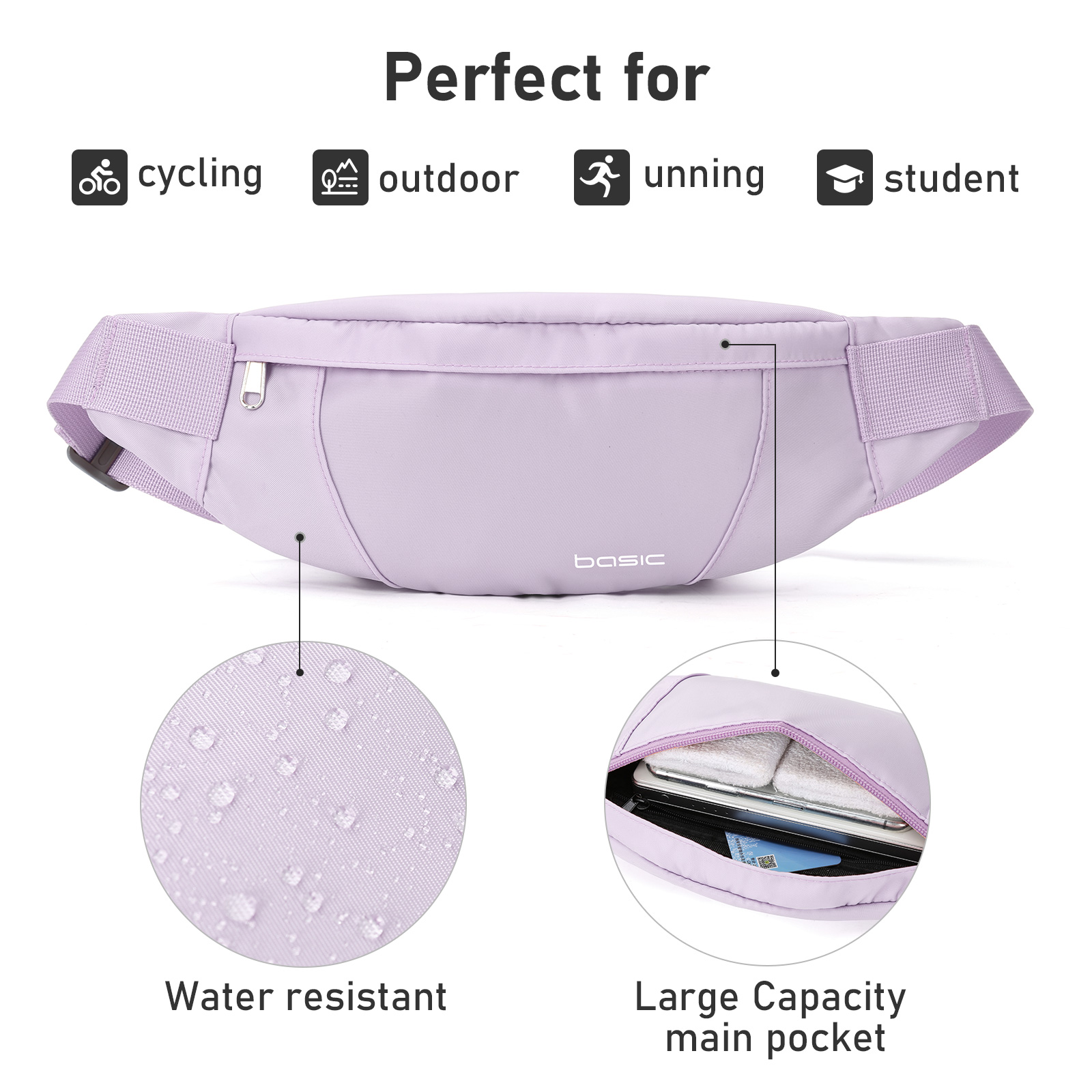 Fashion Running Waist Bag Wate - مراجعة Running Gear For وسعره