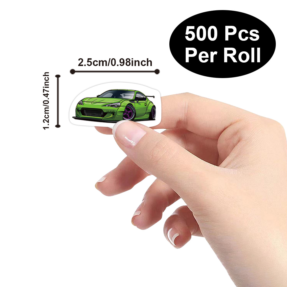 500 Pcs Mini Sports Car Sticke - مراجعة Blister Plaster Sport وسعره