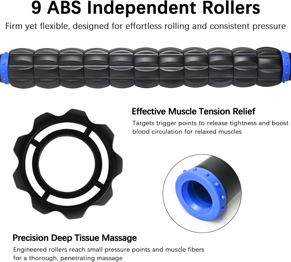 Muscle Roller Massage Stick -  - مراجعة Muscle Roller Stick وسعره