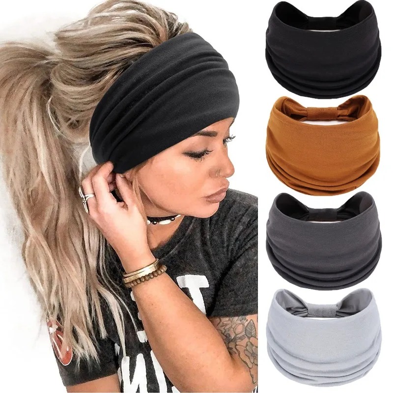Women Solid Color Wide Sports  - مراجعة Running Gear Essentials وسعره
