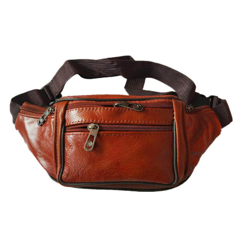 Leather Men Waist Chest Bag Th - مراجعة Running Gear For وسعره
