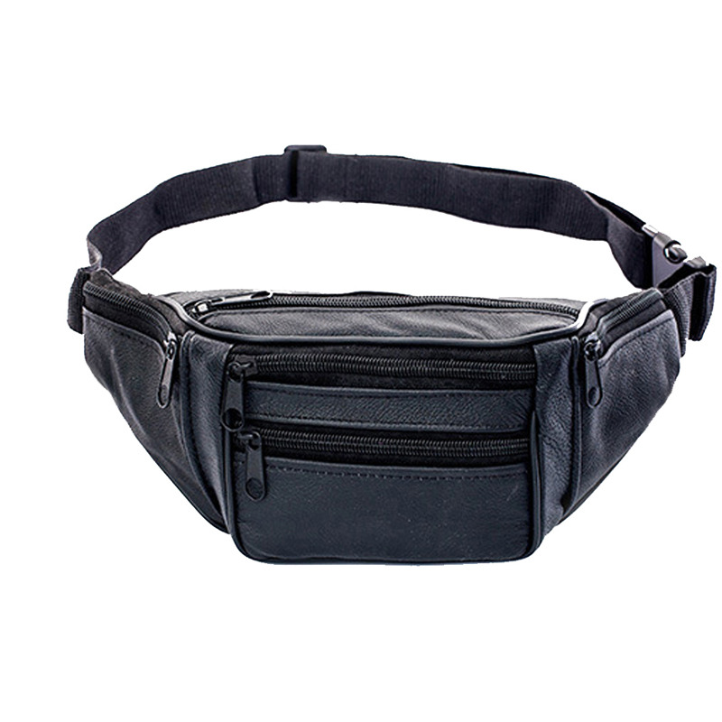 Leather Men Waist Chest Bag Th - مراجعة Running Gear For وسعره